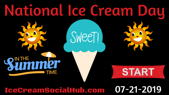 National Ice Cream Month