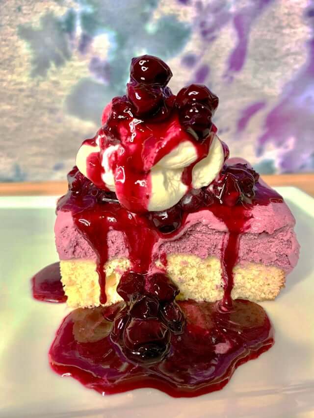 Blueberry Ice Cream ShortCake